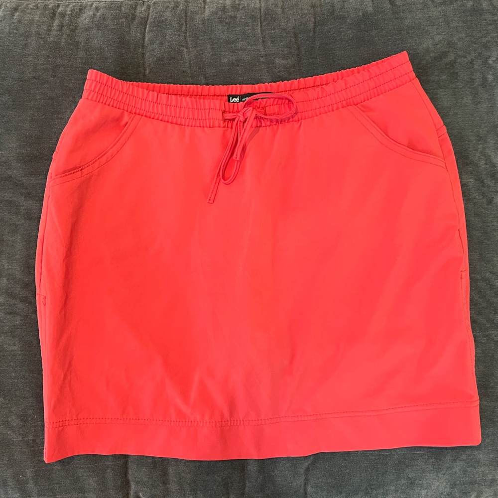 LEE Women's Pink Drawstring Skort | MEDIUM